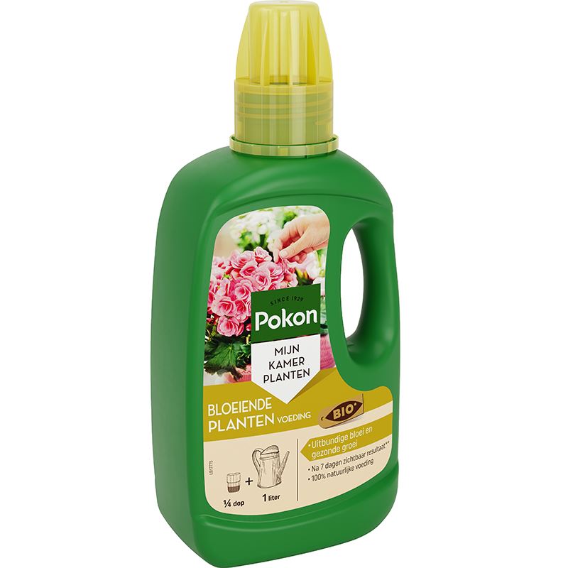 Pokon Bio Bloeiende Planten Voeding - Meststof - 500ml - Biologisch - Uitbundige Bloei - 100% Natuurlijke Voeding afbeelding