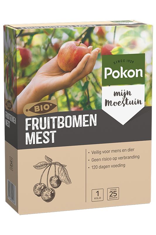 Pokon meststof voor fruitbomen - 1 kg - voor 10m² - bio afbeelding
