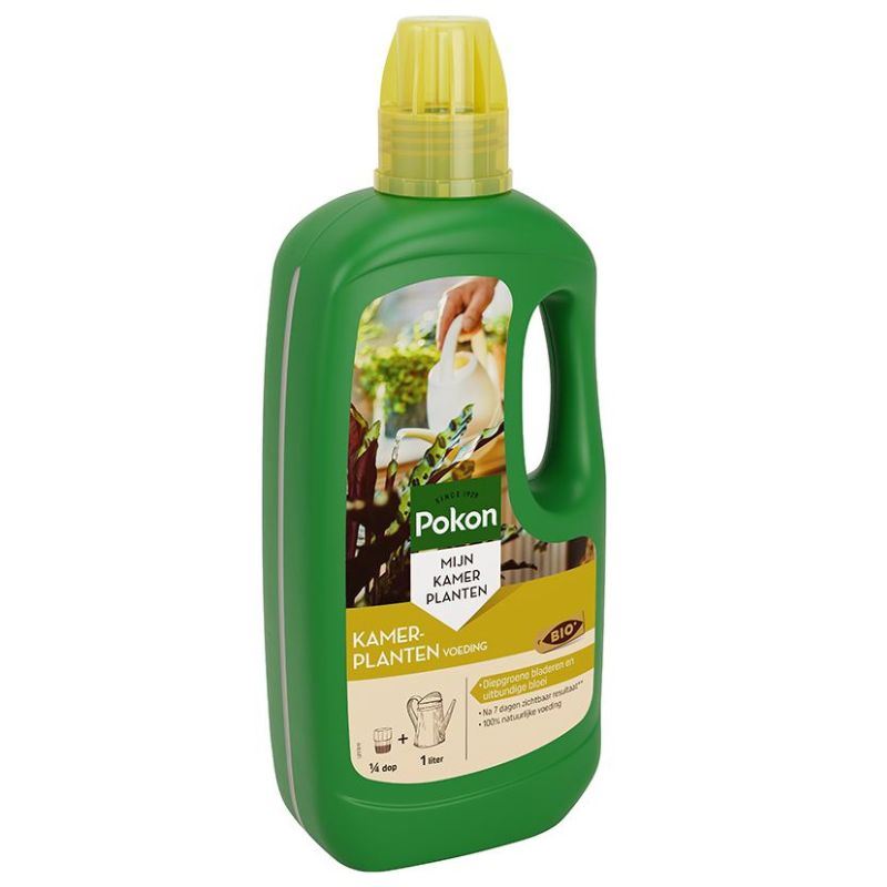 Pokon meststof voor kamerplanten - 1l - bio afbeelding