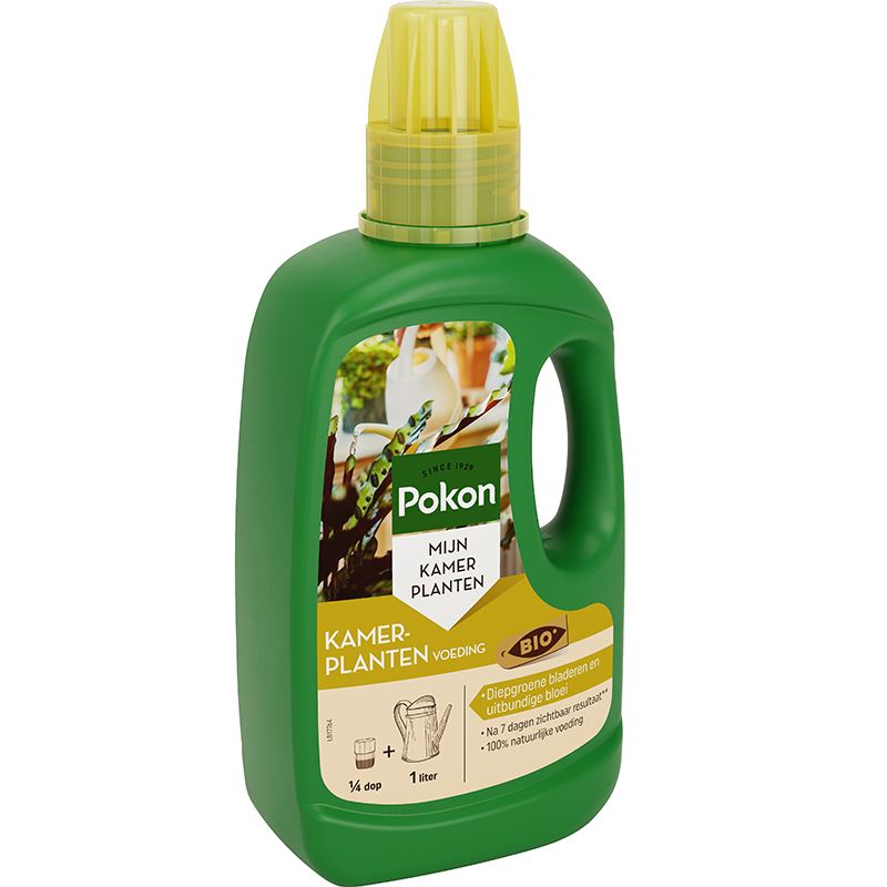 Pokon Bio - Kamerplanten Voeding - 500ml - Voor Binnen - Biologisch - Diepgroene Bladeren en Groei afbeelding