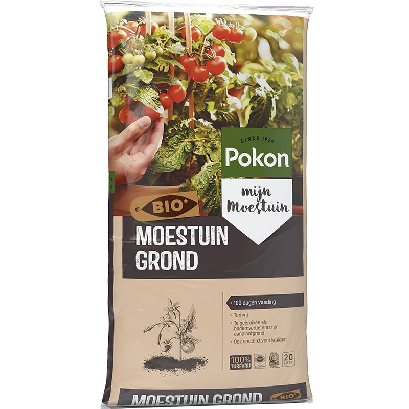 Pokon potgrond voor moestuin - 20L afbeelding