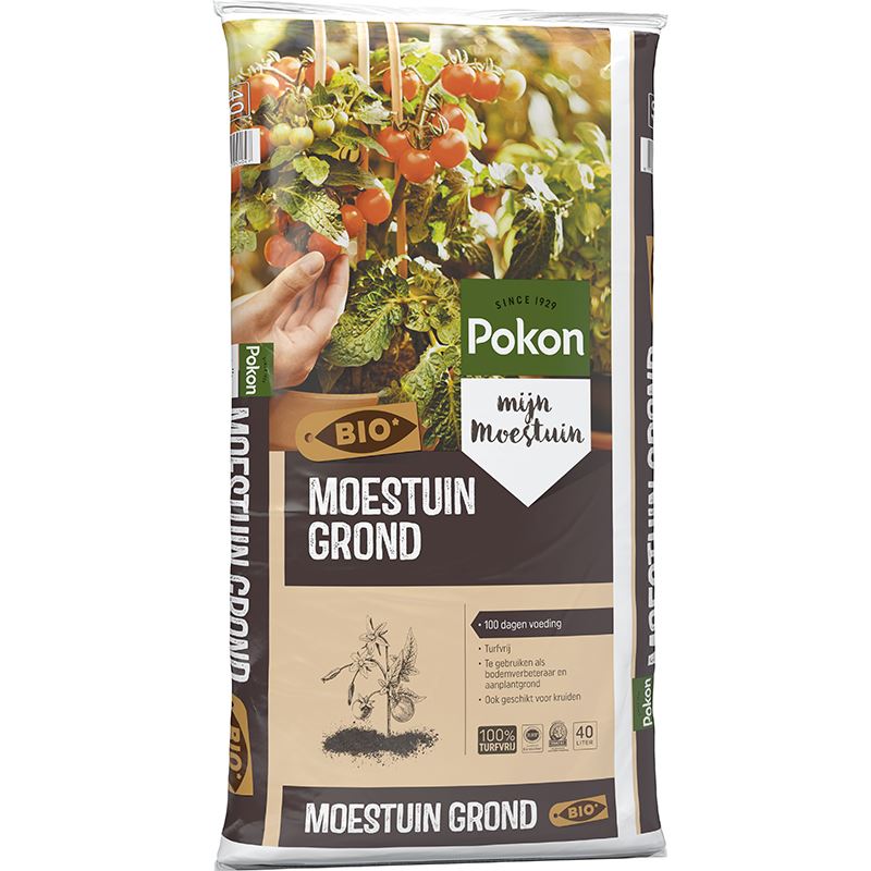 Pokon potgrond voor moestuin - 40L afbeelding