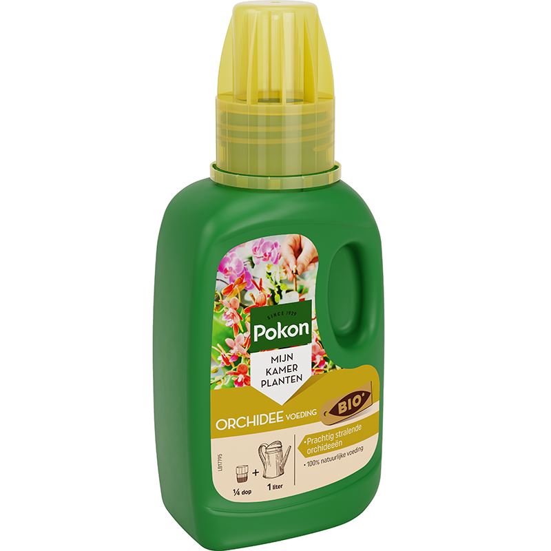 Pokon Bio Orchidee Voeding - Meststof - 250ml - Biologisch - Stralende Orchideeën - Langdurige Bloei afbeelding