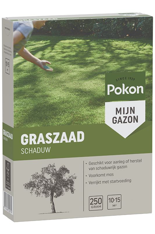 Pokon graszaad 0,25 kg tot 15 m² – schaduw afbeelding