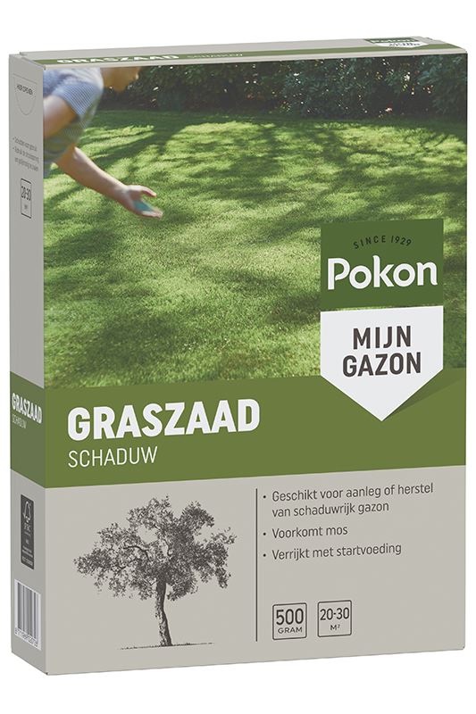 Pokon graszaad 0,5 kg tot 30 m² – schaduw afbeelding