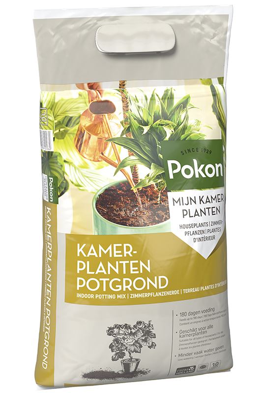 Pokon potgrond voor kamerplanten - 10L afbeelding