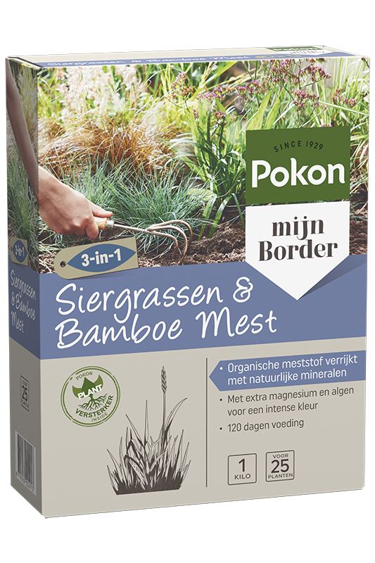 Pokon meststof voor siergrassen&bamboe - 1 kg afbeelding