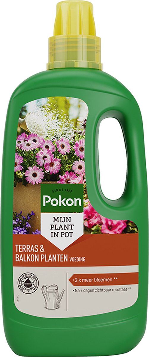 Pokon vloeibare meststof voor terras-&balkonplanten - 1 L afbeelding