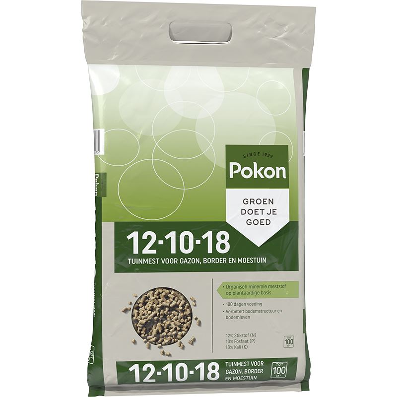 Pokon meststof voor gazon, border&moestuin - 3,75 kg afbeelding
