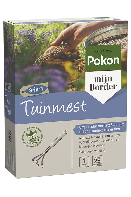 Pokon meststof voor border&terras/balkon - 1 kg afbeelding