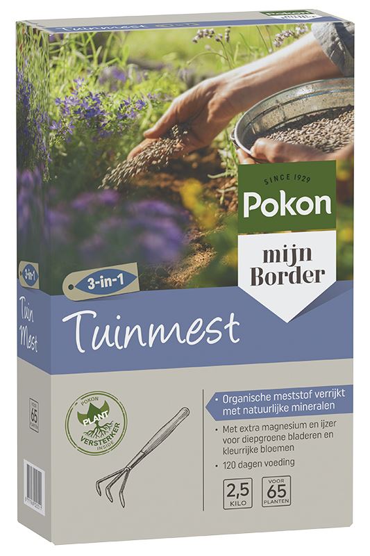 Pokon meststof voor border&terras/balkon - 2,5 kg afbeelding