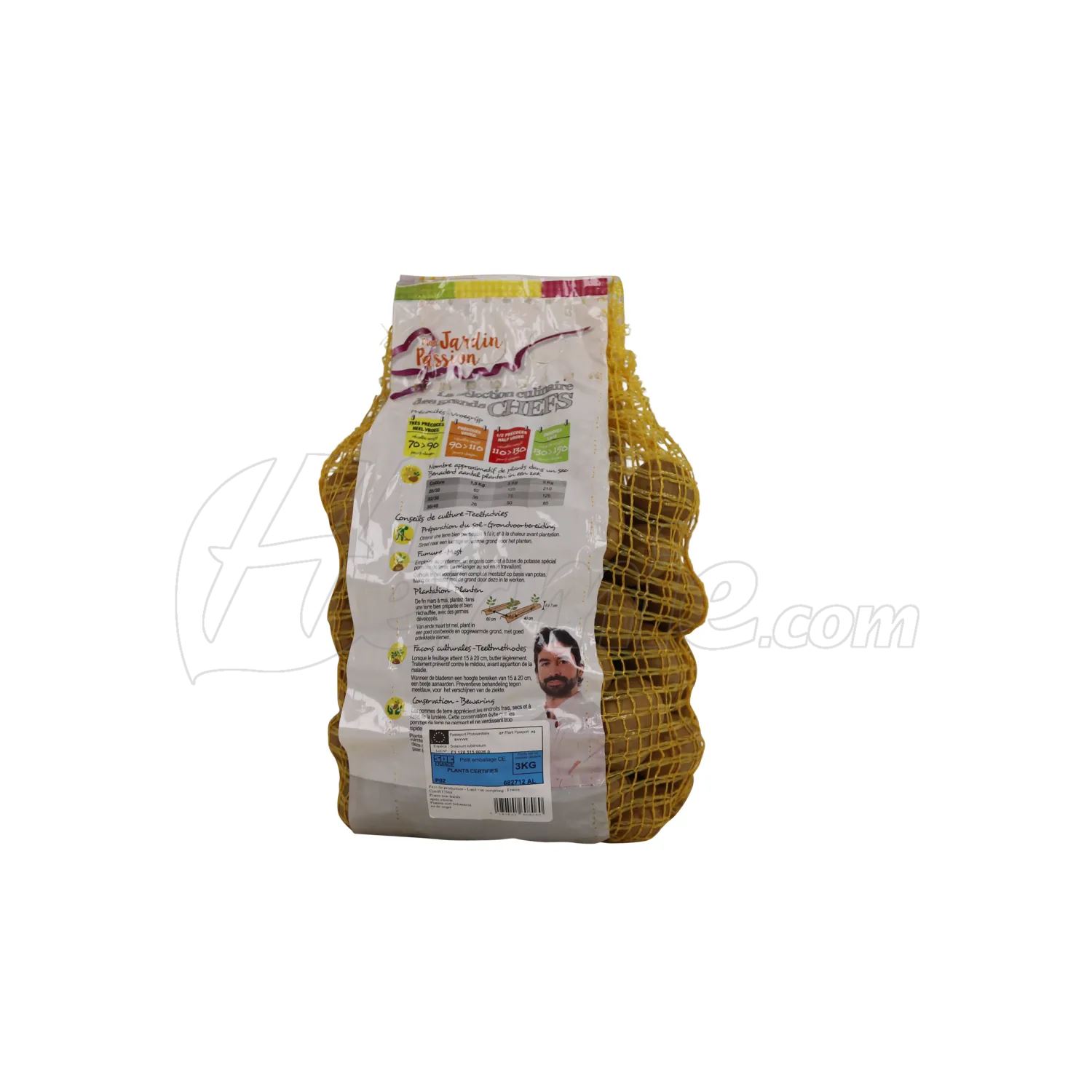 Pootaardappel Kerpondy - zakje 3kg - 35/40 (Frankrijk) afbeelding