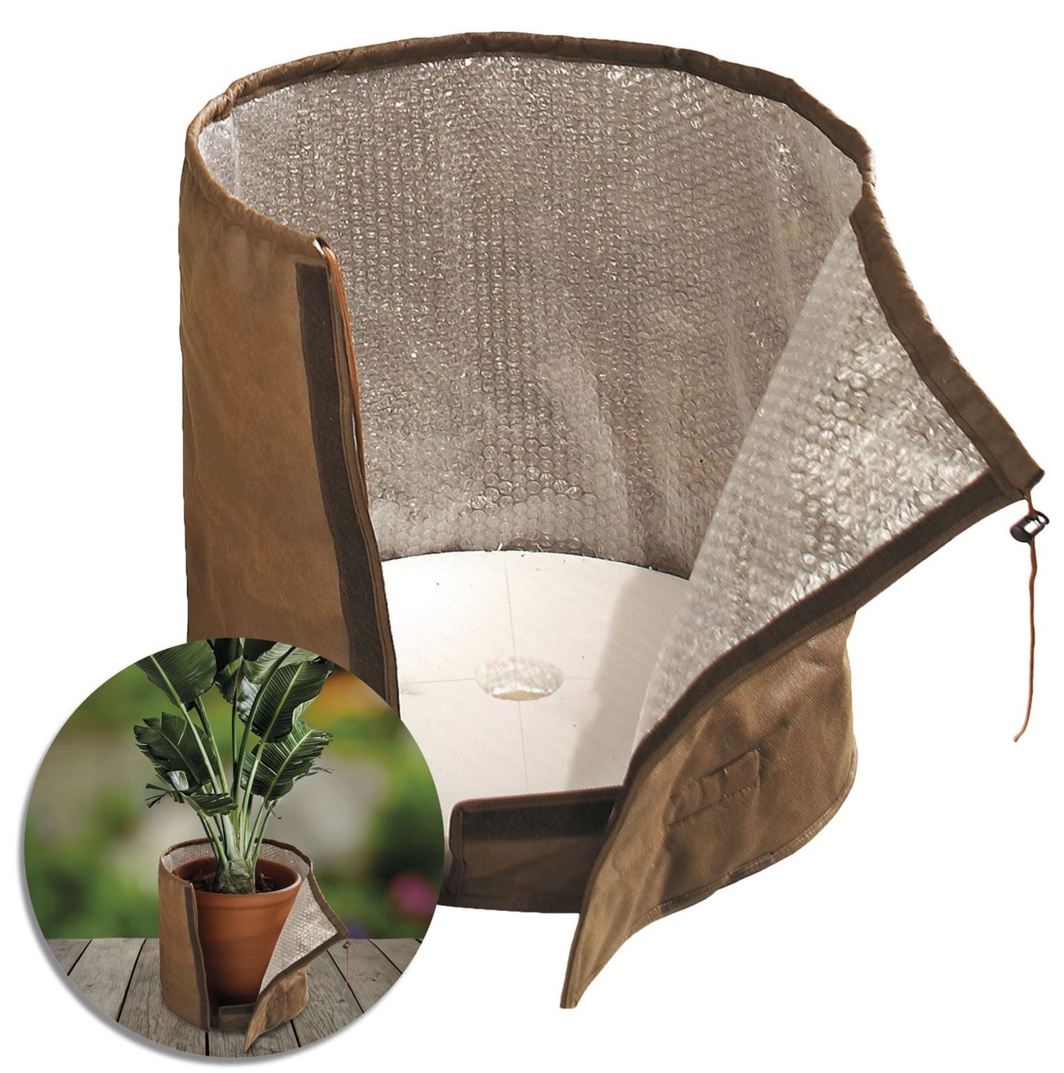 BioGreen thermische potbeschermer formaat XL - geschikt voor potten totØ 65 cm en H70 cm afbeelding
