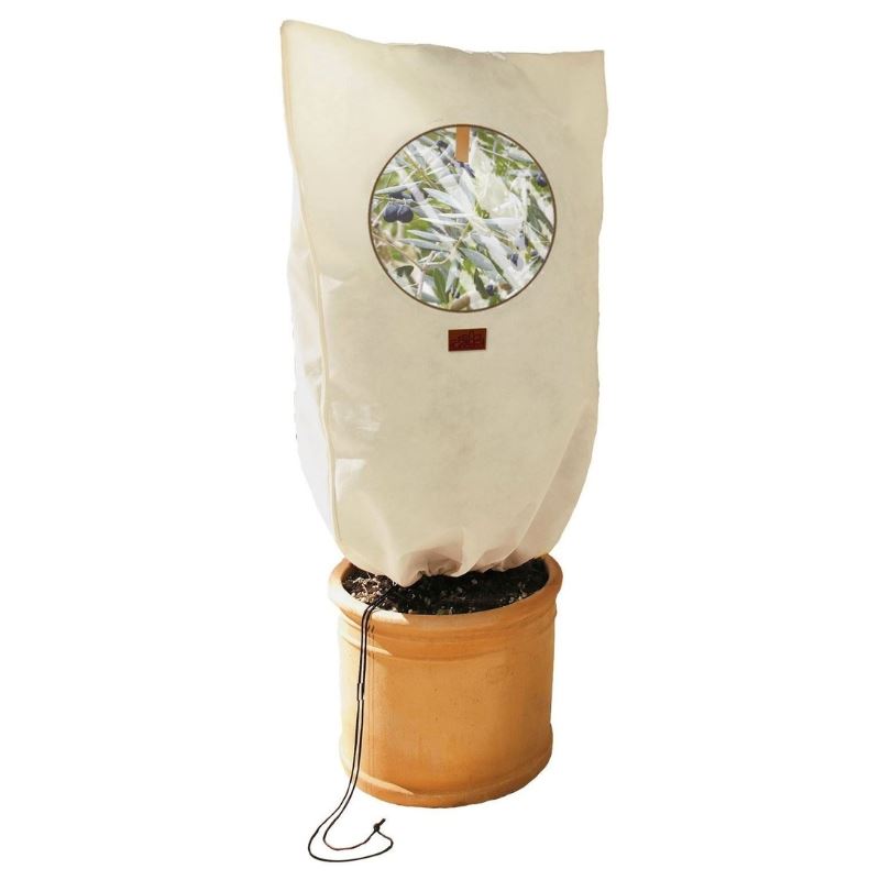 BioGreen Plantenhoes XL met kijkvenster - H100 x B80 cm - geschikt totØ51 cm afbeelding