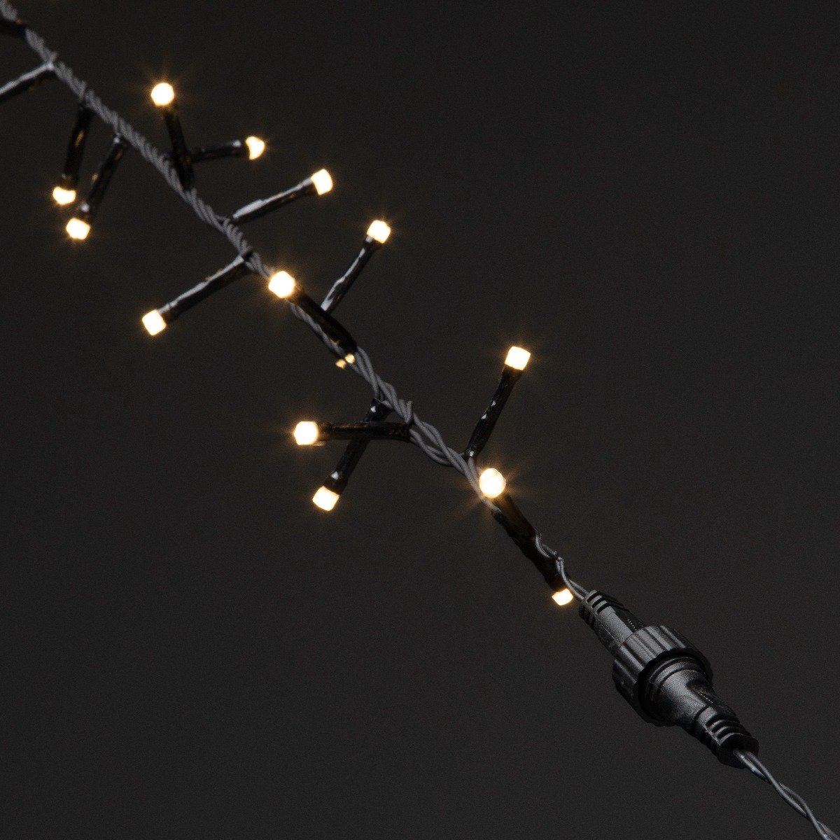 Fairybell lichtsnoer clusterverlichting - 2 x 5m - 500 warm witte ledlampjes afbeelding