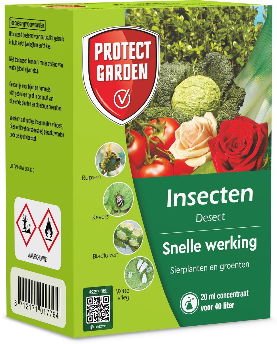 Protect Garden Desect Concentraat - 20ml - tegen o.a. luizen, rupsen, kevers en buxusmot afbeelding