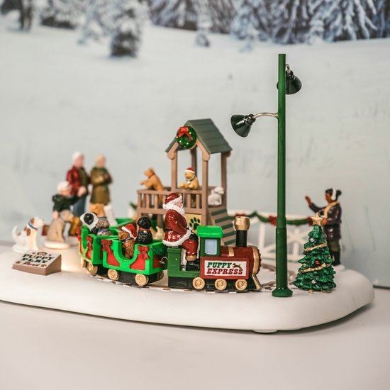 Lemax General Kerstdorp Tafereel - Puppy Play Park - Met Beweging - 2025 Collectie