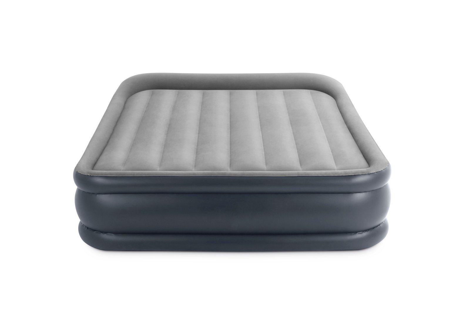Intex Luchtbed Queen Deluxe Pillow Rest Raised - 203x152x42 cm - Met ingebouwde pomp en reistas - 2023 afbeelding
