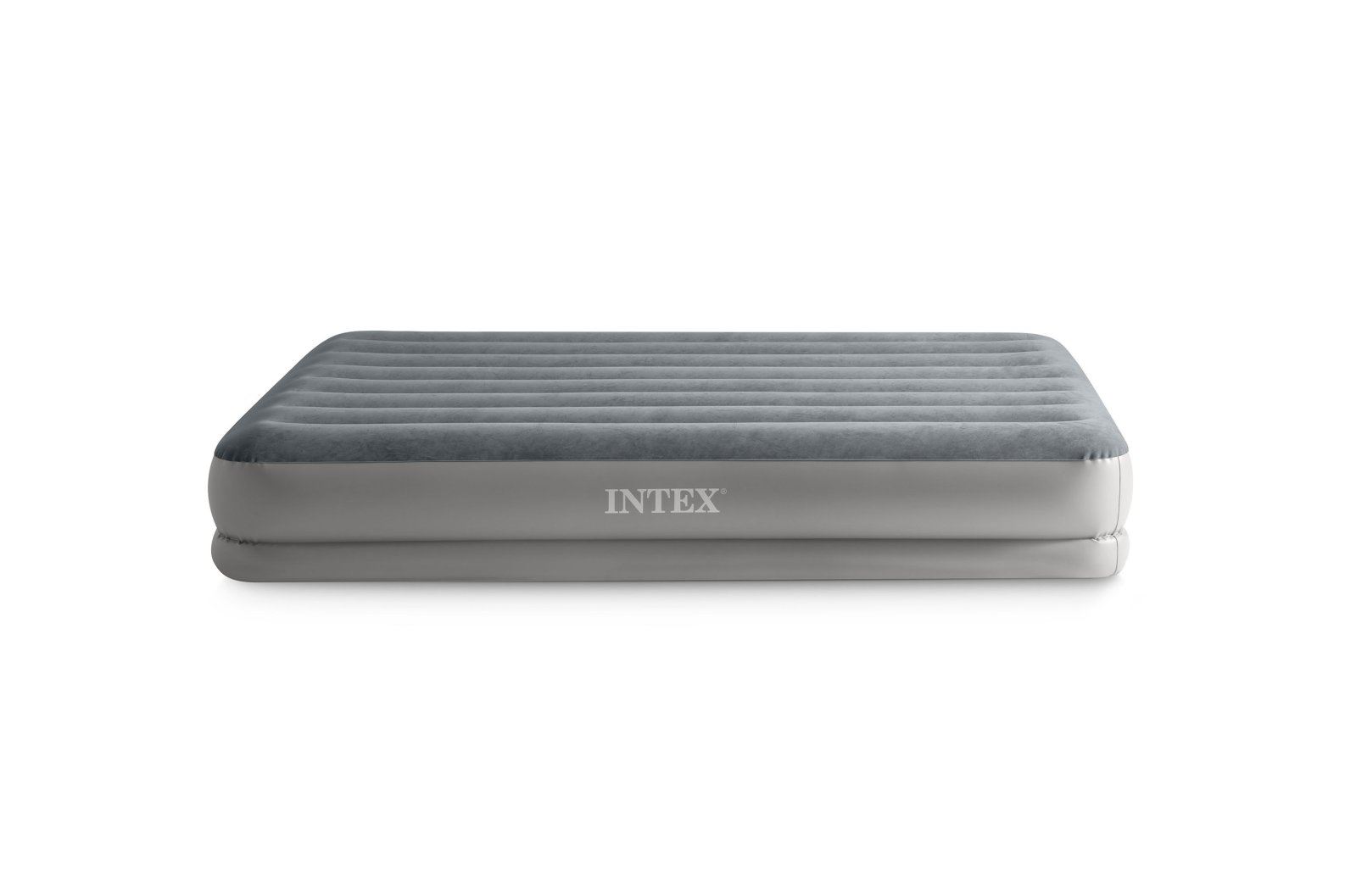 Intex Luchtbed Twin Comfort'USB-FastFill'- 203x152x30 cm - Met ingebouwde pomp afbeelding