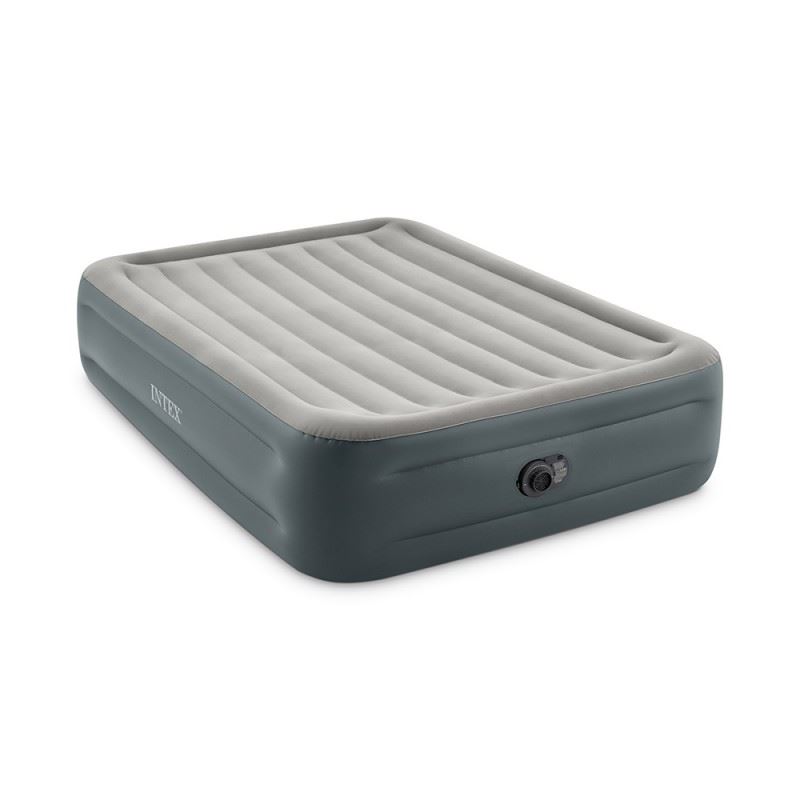 Intex Luchtbed Queen Essential Rest - 203x152x46 cm - Met ingebouwde pomp - 2023 afbeelding