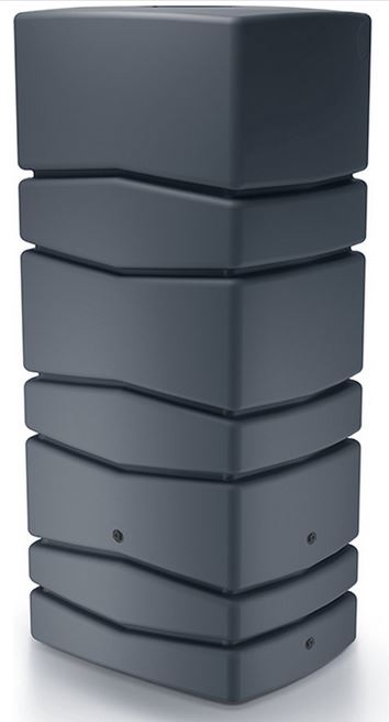 Prosperplast Aqua Tower Regenton - 650 Liter - Antraciet afbeelding