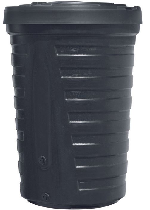 Waterform Raincan - Regenton - Zwart - 210L - Stevig - Milieuvriendelijk - Weerbestendig afbeelding