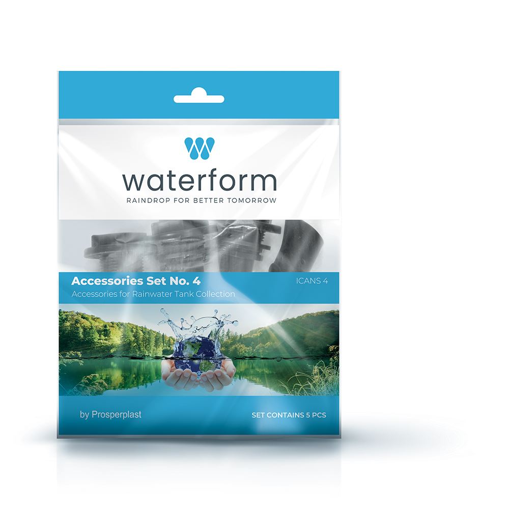 Waterform CANTAP - Regenwatertank Kraan - Zwart - Snel en Betrouwbaar - Waterform Vulautomaat afbeelding