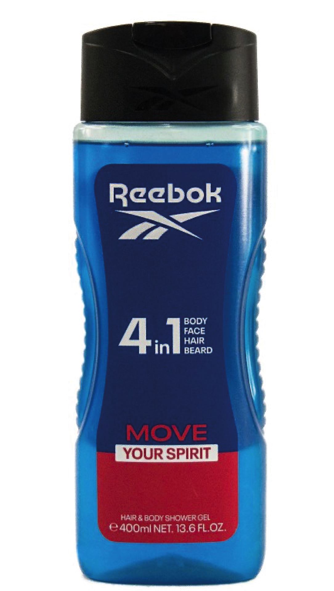 Reebok 4-in-1 douchegel Move Mas - 400ML (Move your Spirit) afbeelding