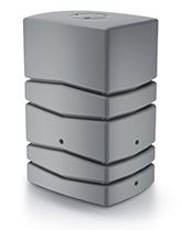 Waterform aqua tower grijs - Regentonnen - 57,3x77,5x115cm - 450 liter