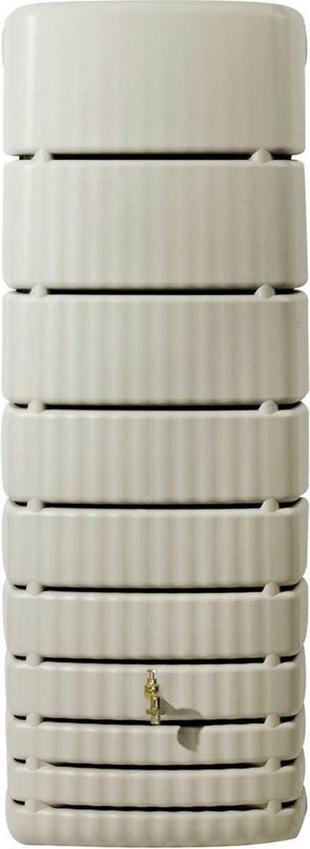 4Rain slim zand zand - Regenton muurmodel - 52x79x210cm - 650 liter afbeelding