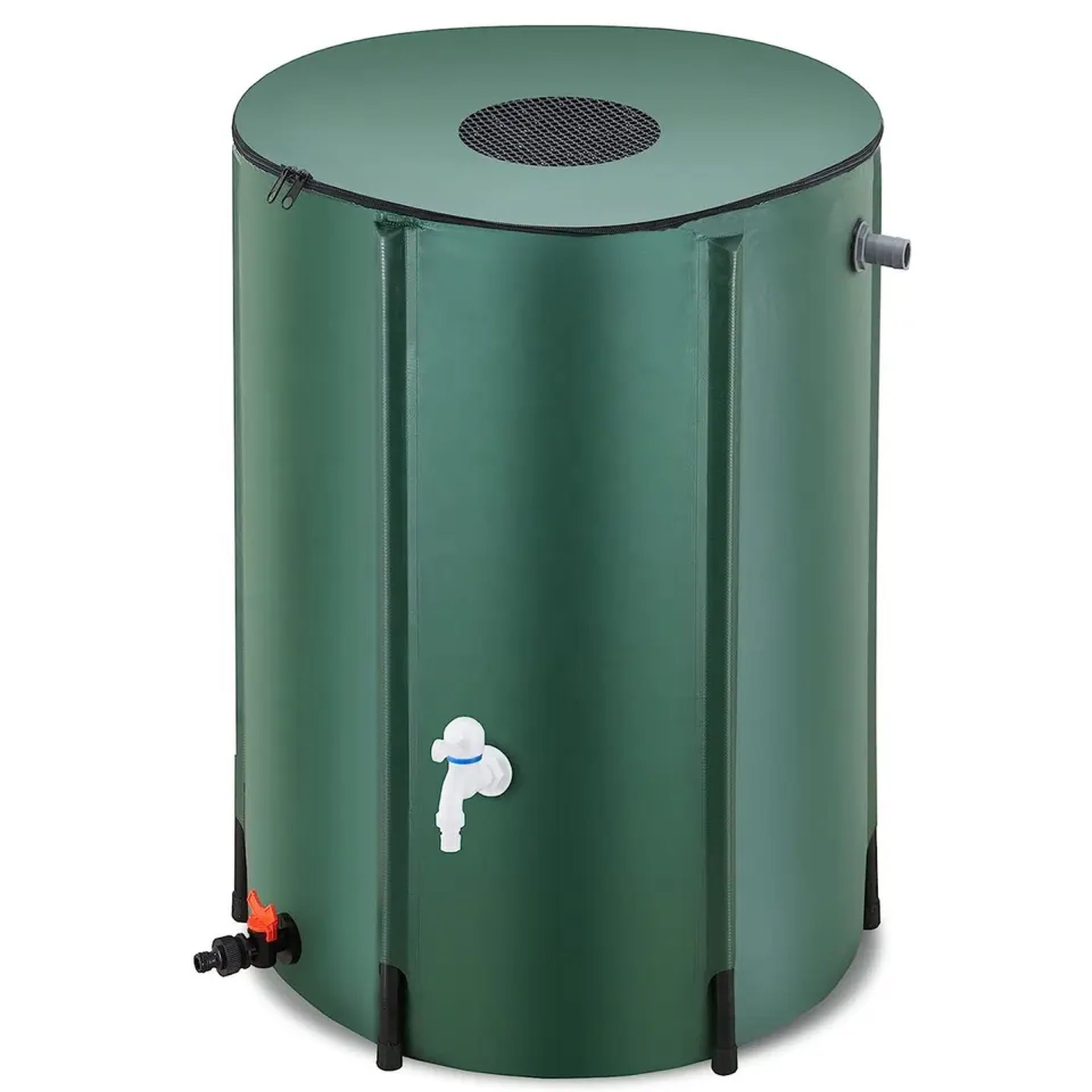 Famiflora opvouwbare regenton -Ø120 x H98 cm - 1000 liter inhoud afbeelding