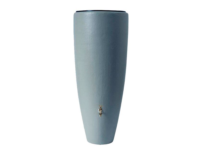 Garantia 2-in-1 grijs grijs - Regenton met plantenbak - 62x62x145cm - 300 liter afbeelding