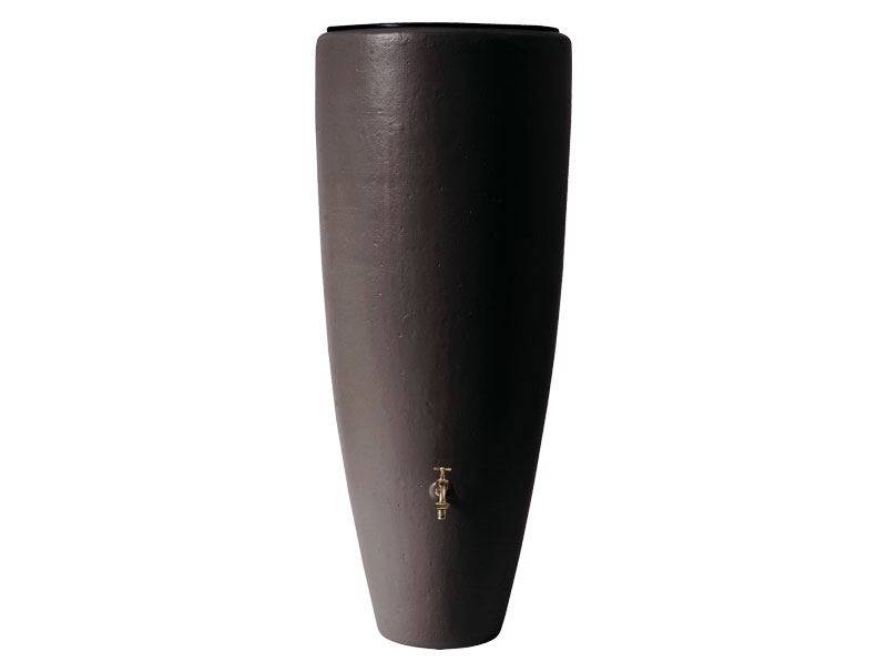 Garantia 2-in-1 mokka mokka - Regenton met plantenbak - 62x62x145cm - 300 liter afbeelding