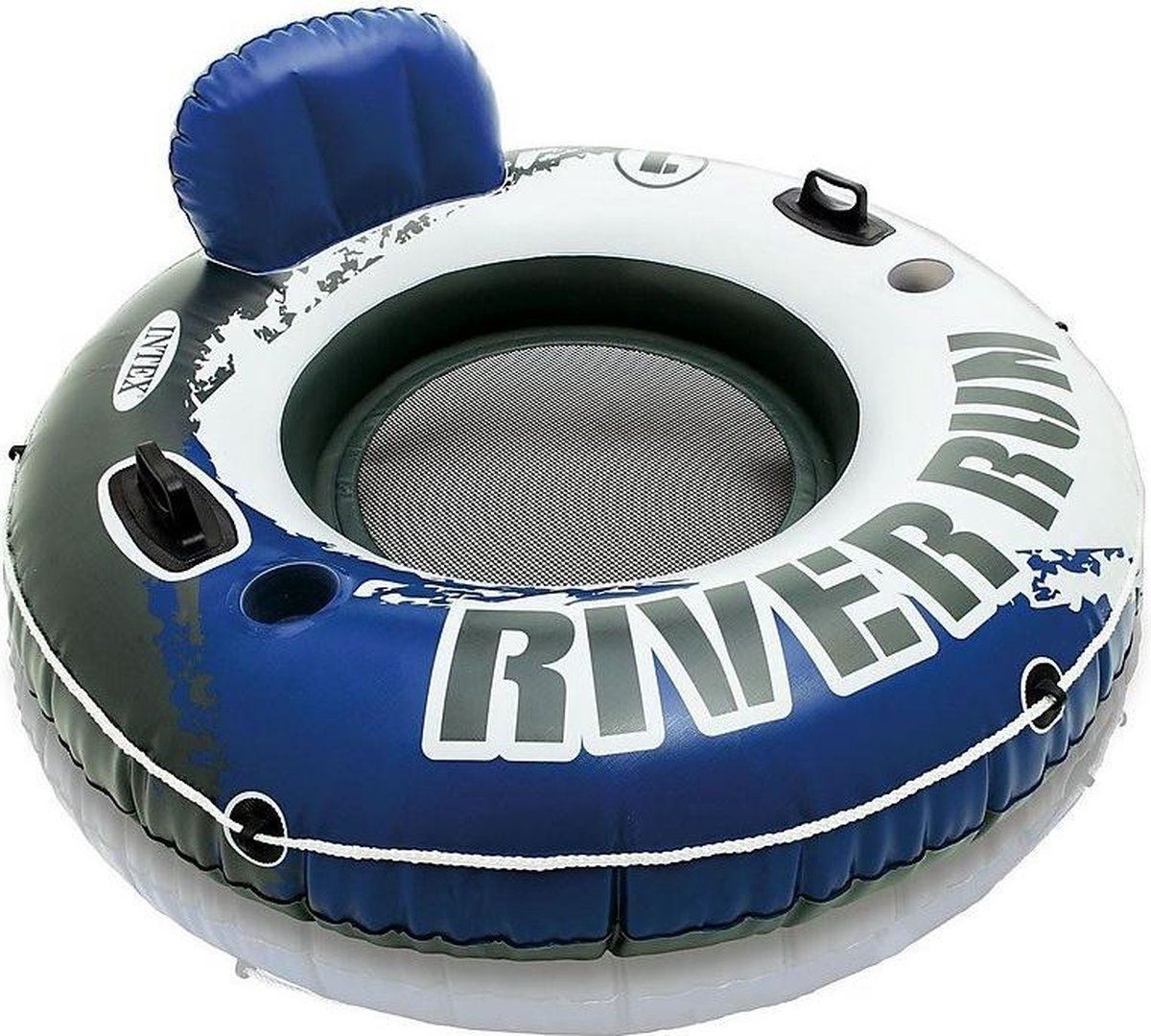 Intex opblaasbare zwemband/loungestoel'River Run'- Diameter 135cm afbeelding