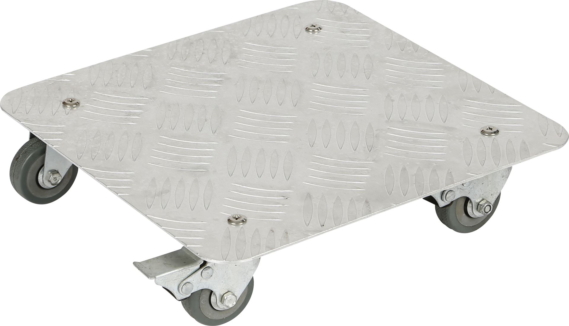 Practo Garden plantenroller 070Aluminium - Plantenrollers - 30x30cm - indoor / outdoor afbeelding