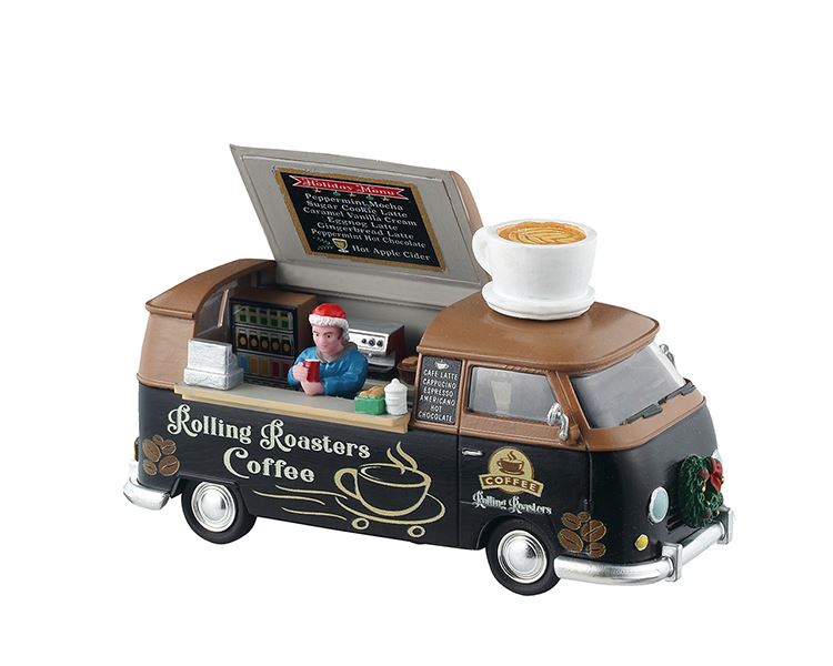 Lemax Rolling Roasters Coffee - Kersthuisjes & Kerstdorpen