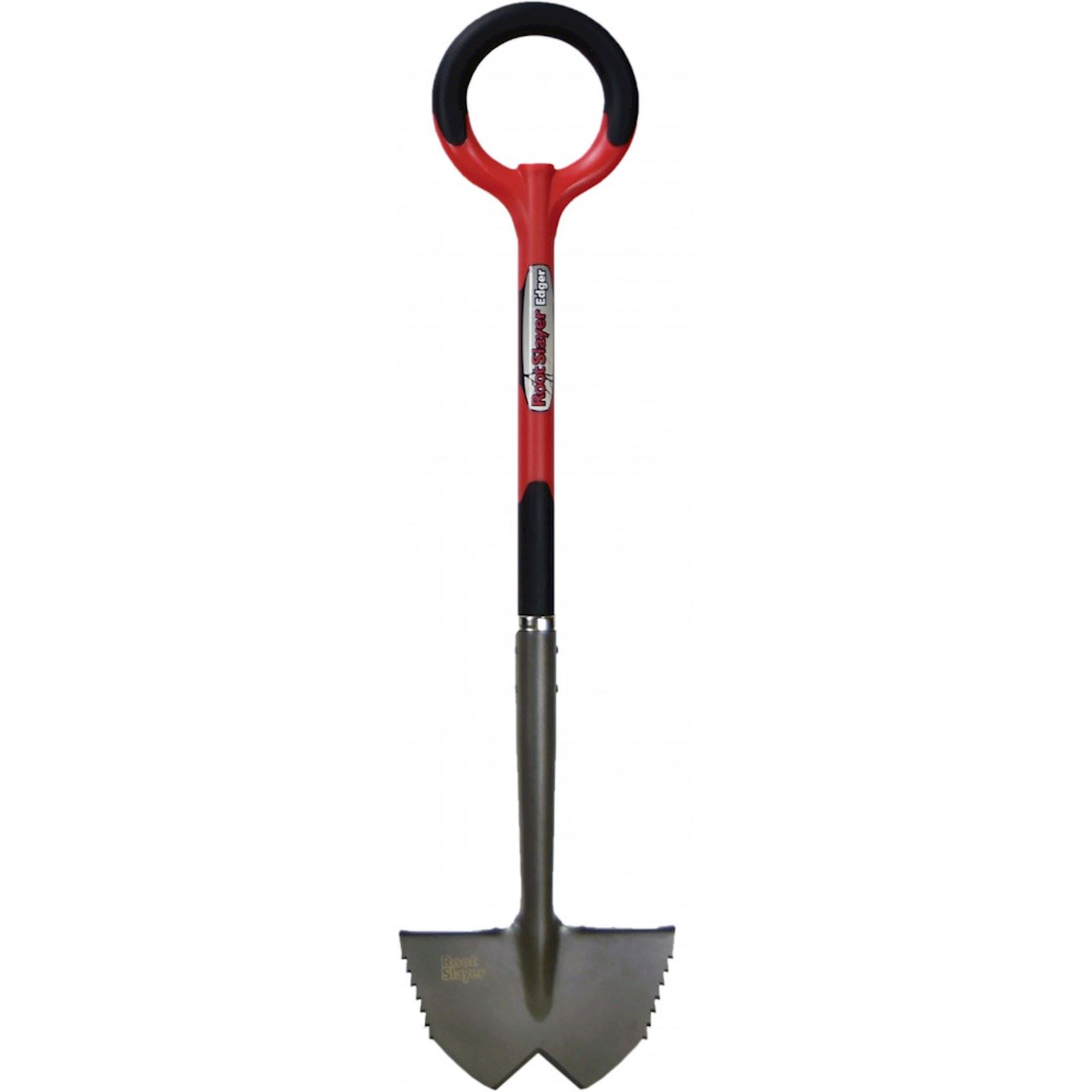 Root Slayer Edger halfronde tuinschep met scherpe messen - Geschikt voor borduren afbeelding