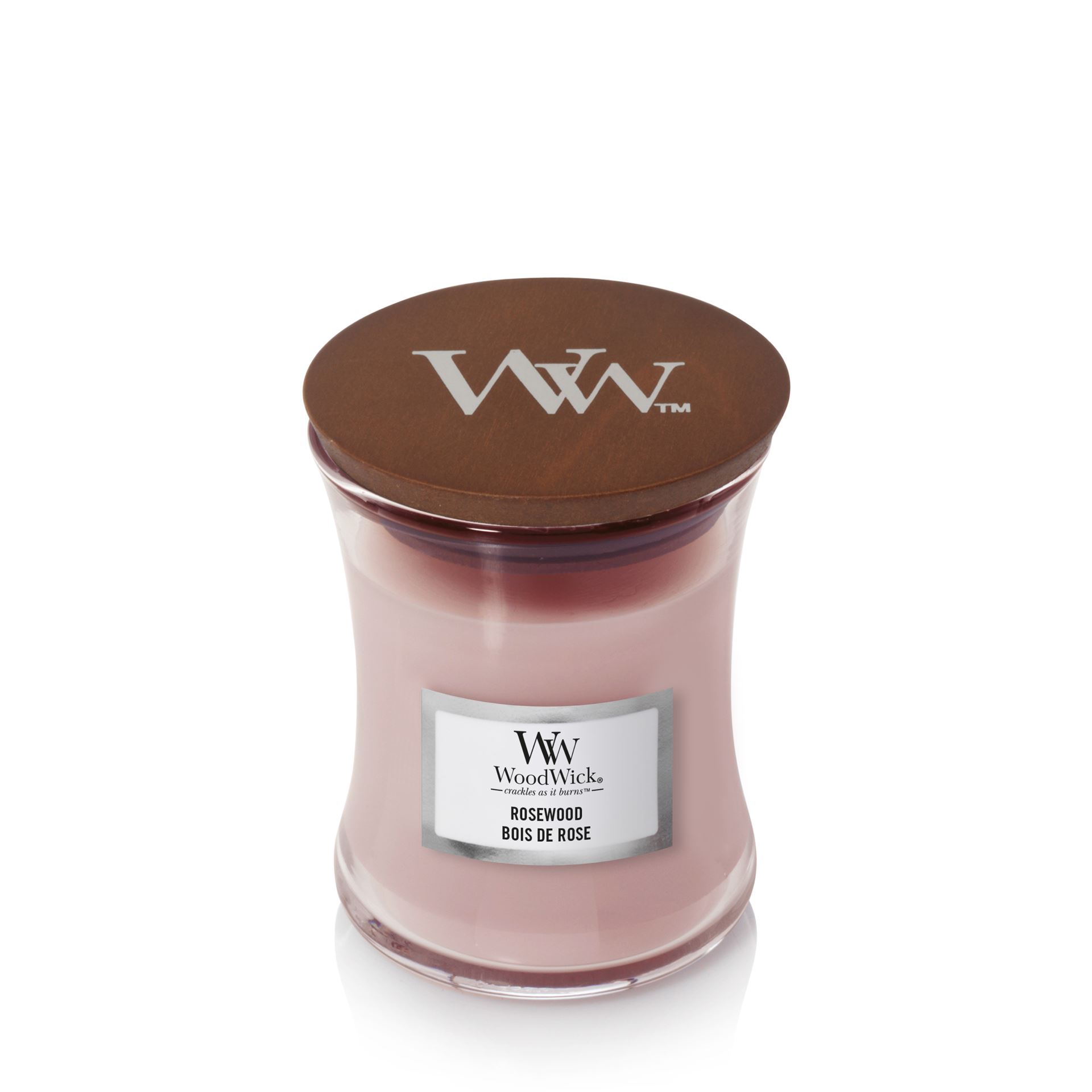 WoodWick geurkaars - Mini - Rosewood afbeelding
