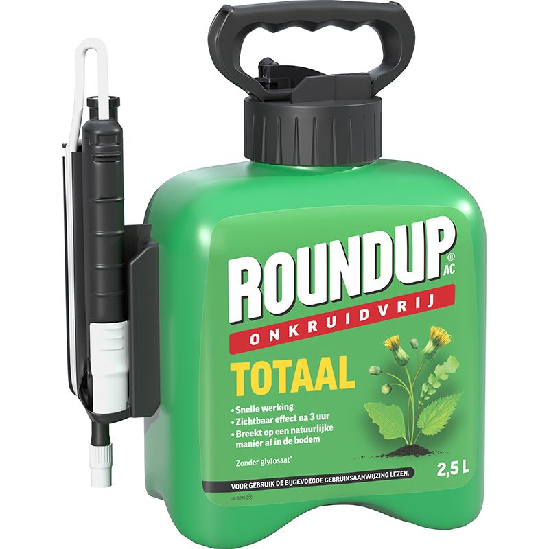RoundupAC Totaal Onkruidvrij Kant en Klaar Drukspuit 2,5L - Onkruidbestrijding - Drukspuit - Voor 25m² - Werkt Tegen Eenjarig en Meerjarig Onkruid afbeelding