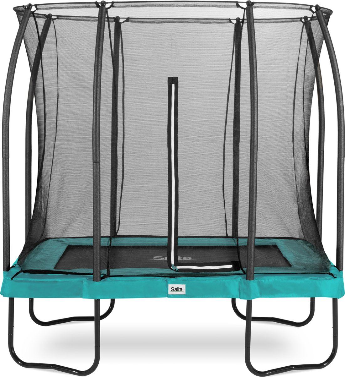 Salta trampoline Comfort Edition - 214 x 153 cm - Rechthoekig - Groen afbeelding