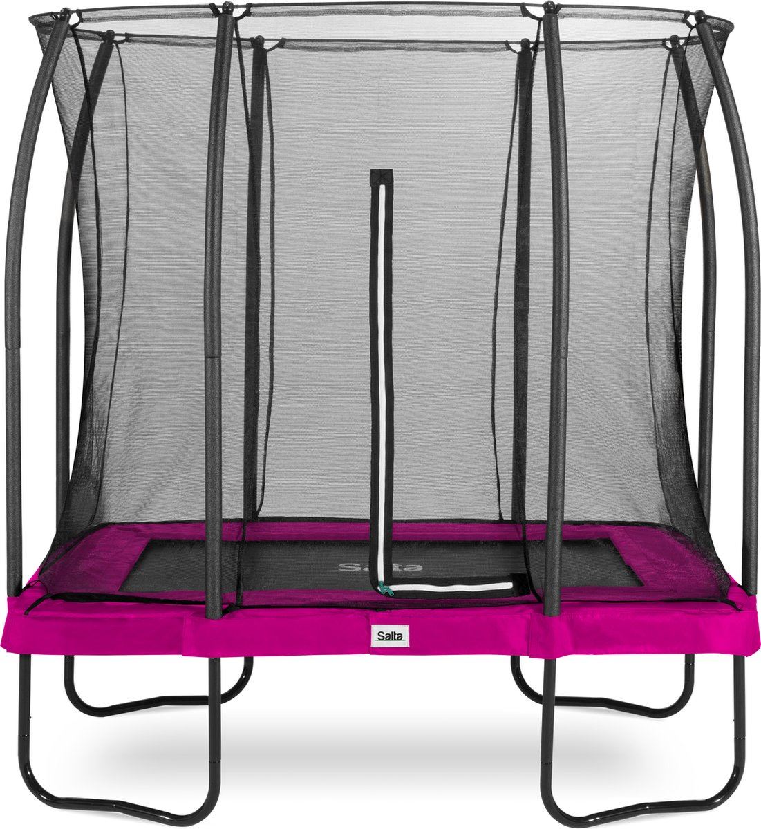 Salta trampoline Comfort Edition - 214x153 cm - Rechthoekig - roze afbeelding