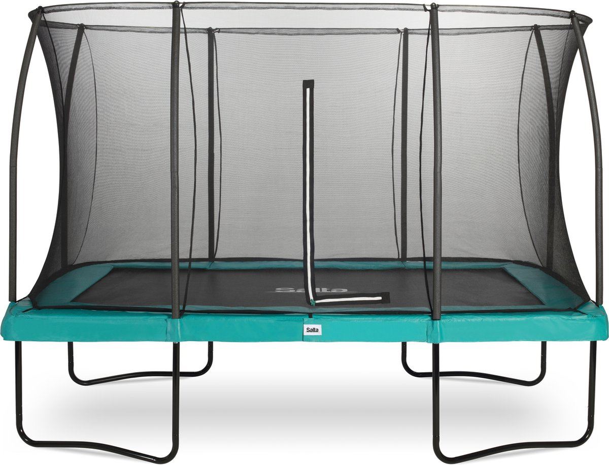 Salta trampoline Comfort Edition - 366 x 244 cm - Rechthoekig - Groen afbeelding