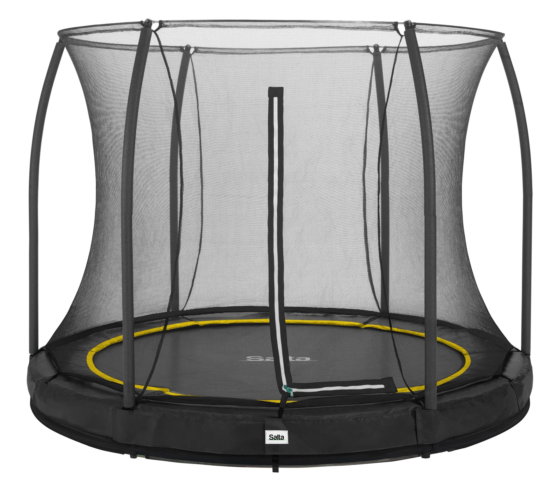 Salta trampoline Comfort Edition Ground - Diameter 183 cm - Rond - Zwart