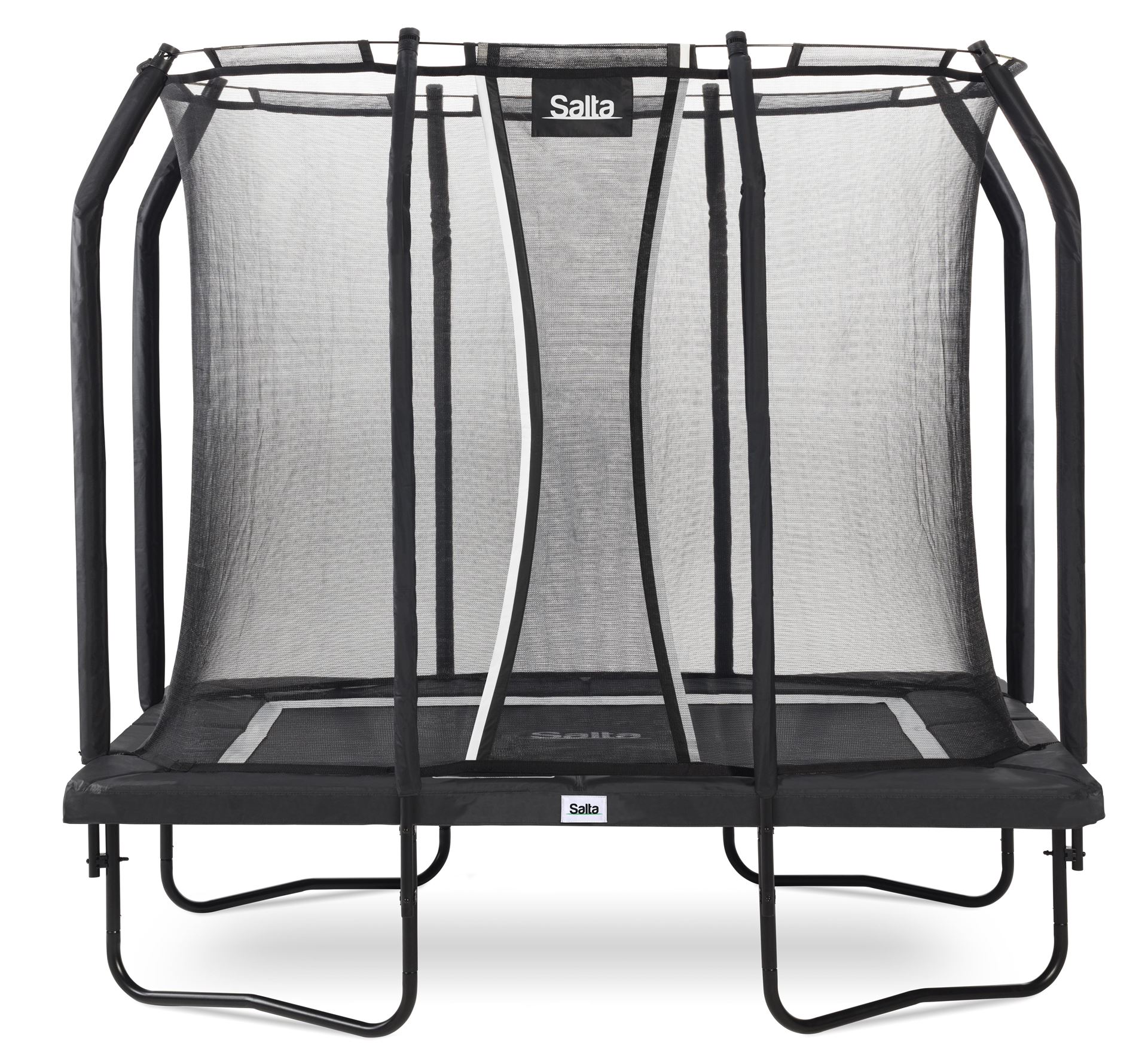 Salta trampoline Premium Black Edition - 214x153 cm - Rechthoekig - zwart afbeelding