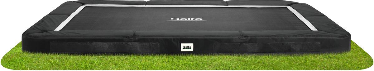 Salta trampoline Premium Ground Sports - 366x244 cm - Rechthoekig - zwart afbeelding