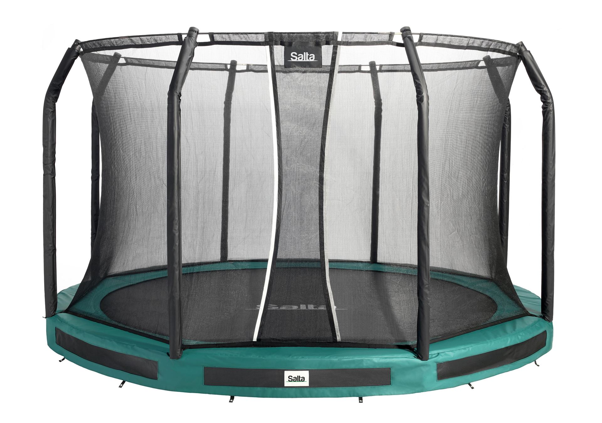 Salta trampoline Premium Ground -Ø427 cm - Rond - groen afbeelding