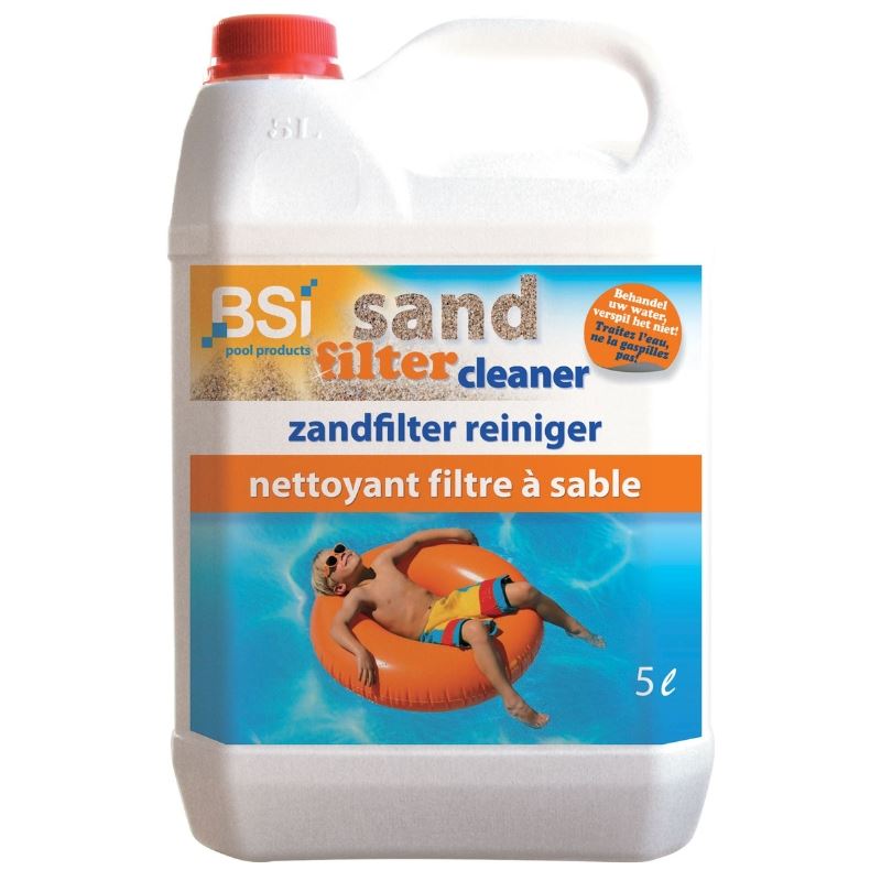 BSI Sand Filter Cleaner 5L - reiniging voor zandfilters en filters uit diatomeeënaarde afbeelding