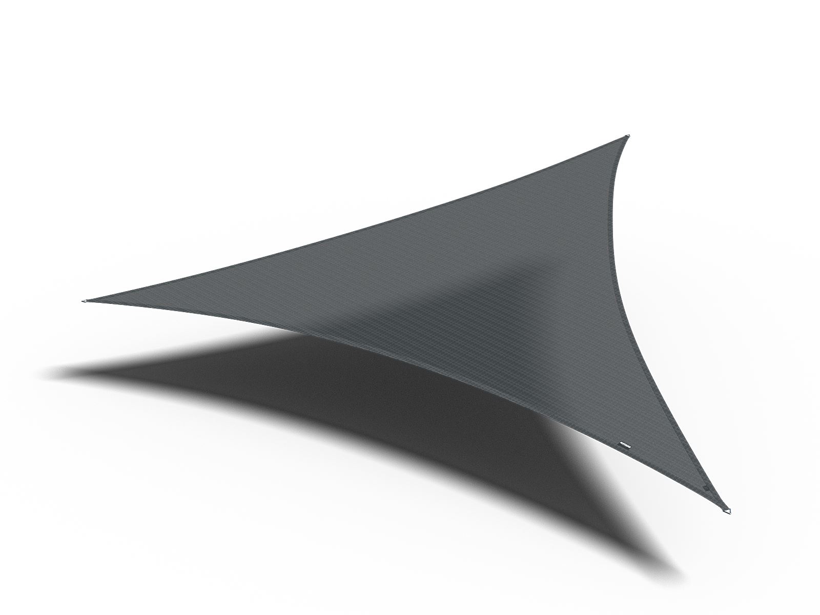 Platinum schaduwdoek Coolfit - driehoek - 360 op 360 op 360 cm - antraciet