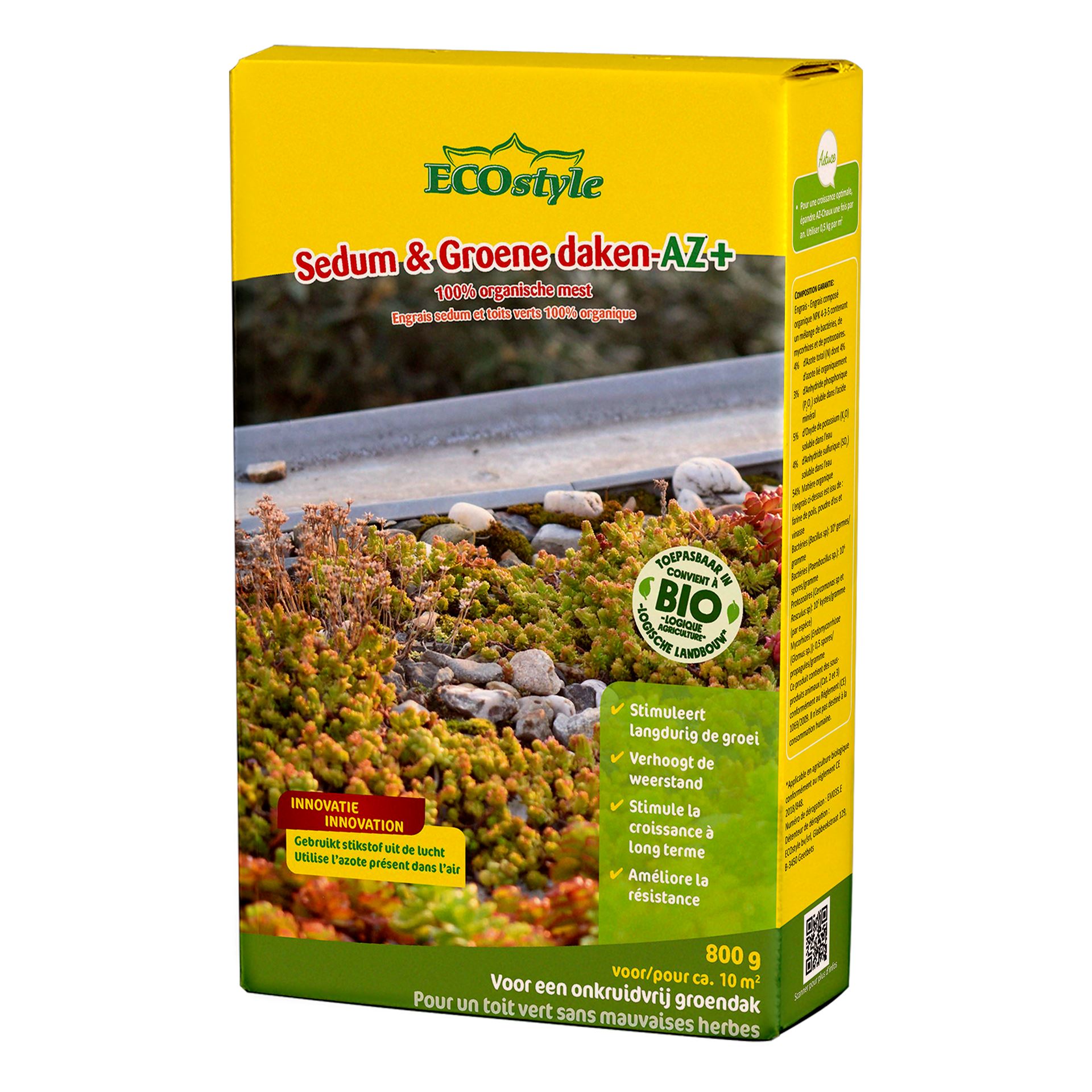 Ecostyle Sedum&Groene daken-AZ+ 800 g afbeelding