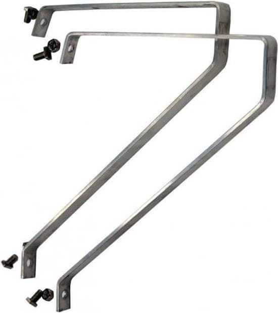 ACD set van 2 plankendragers - aluminium afbeelding